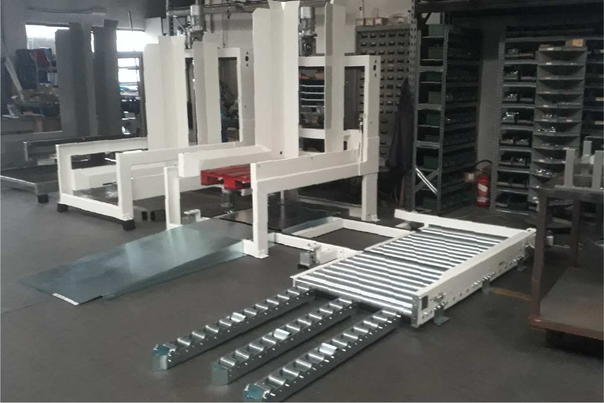 Sfogliatore in out pallet